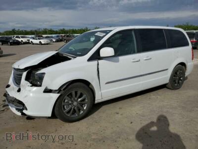 2016 Chrysler MINIVAN Town & COU, белый — VIN 2C4RC1HG0GR133587, Copart