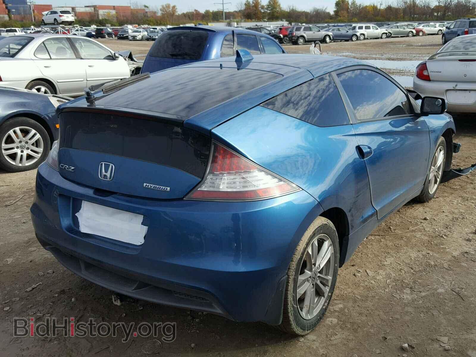 2012 HONDA CR-Z - VIN: JHMZF1D66CS003390 - Фото 4