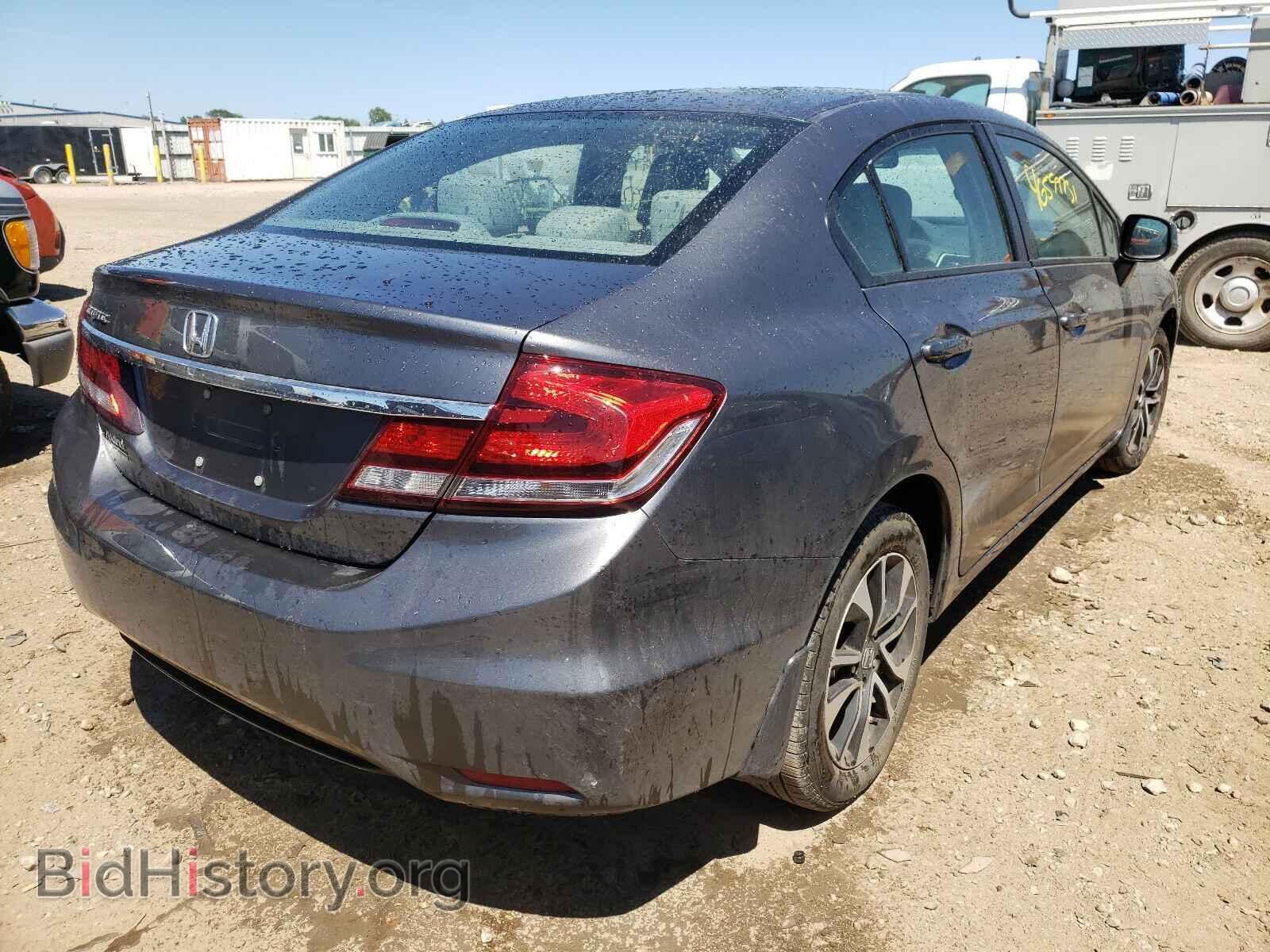 2013 HONDA CIVIC - VIN: 19XFB2F85DE000747 - Фото 4