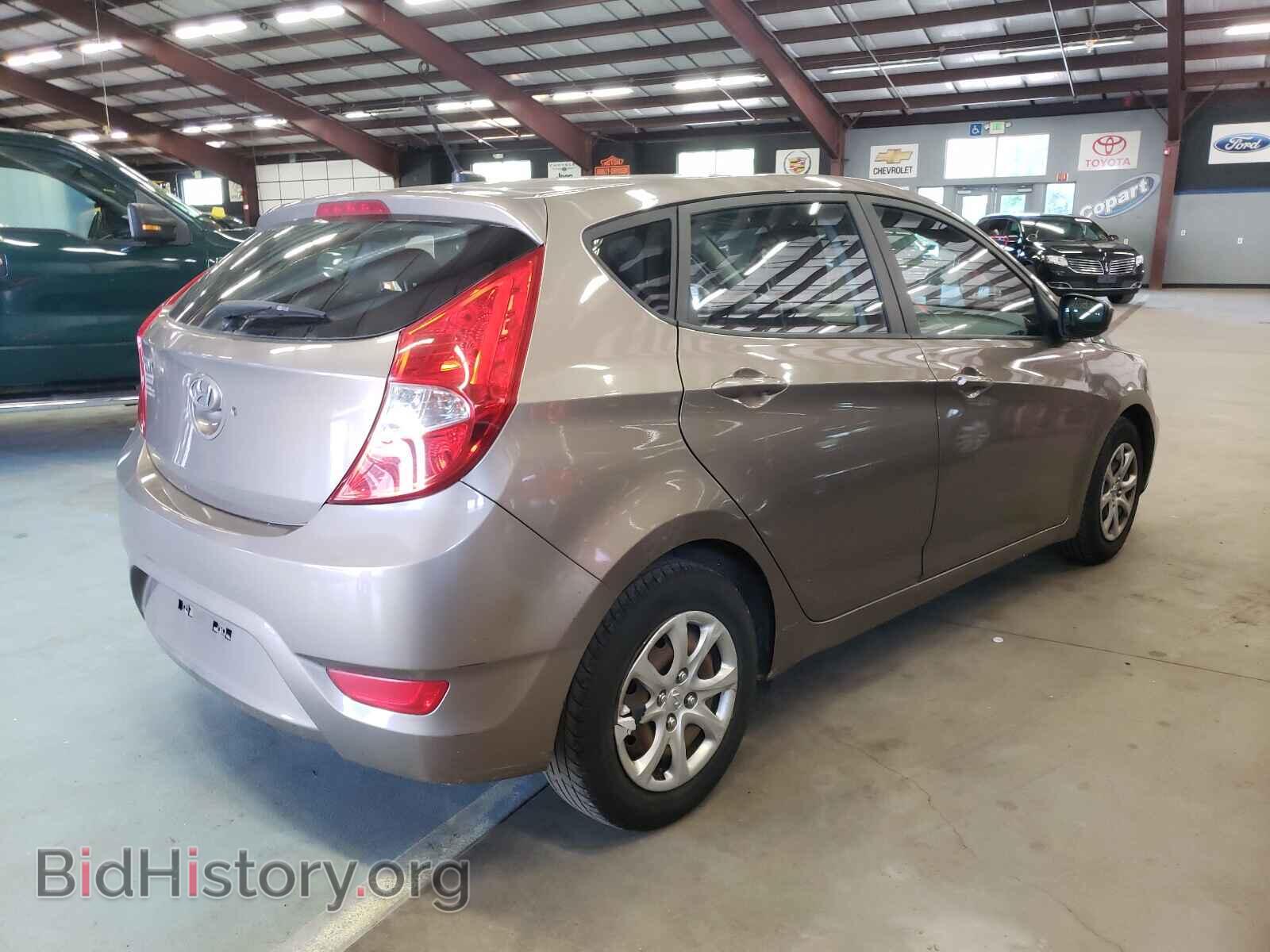 2014 HYUNDAI ACCENT - VIN: KMHCT5AE6EU146782 - Фото 4