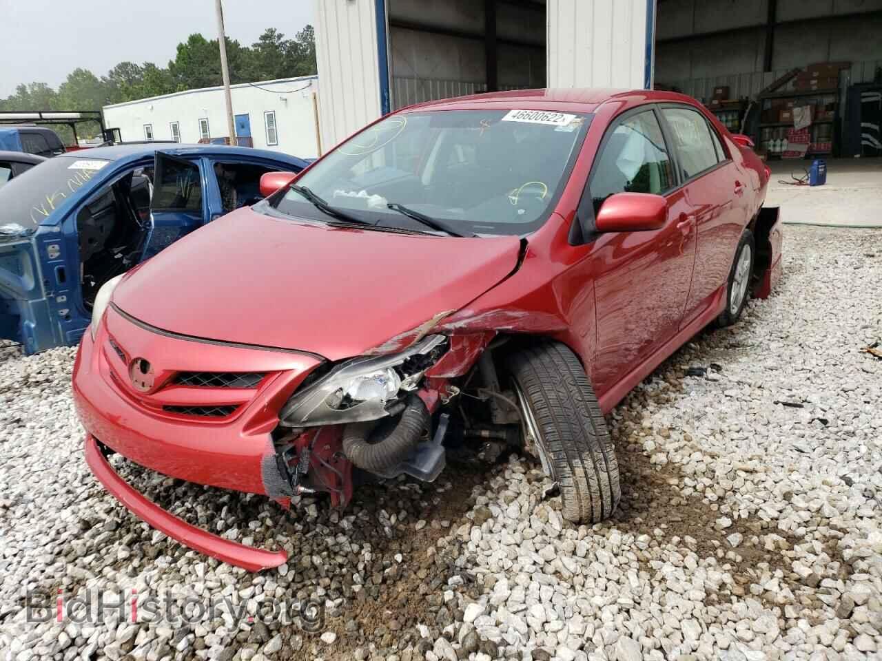 2011 TOYOTA COROLLA - VIN: 2T1BU4EE3BC752258 - Фото 2
