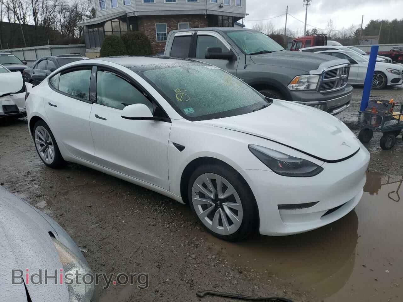2022 TESLA MODEL 3 - VIN: 5YJ3E1EB2NF290149 - Фото 4