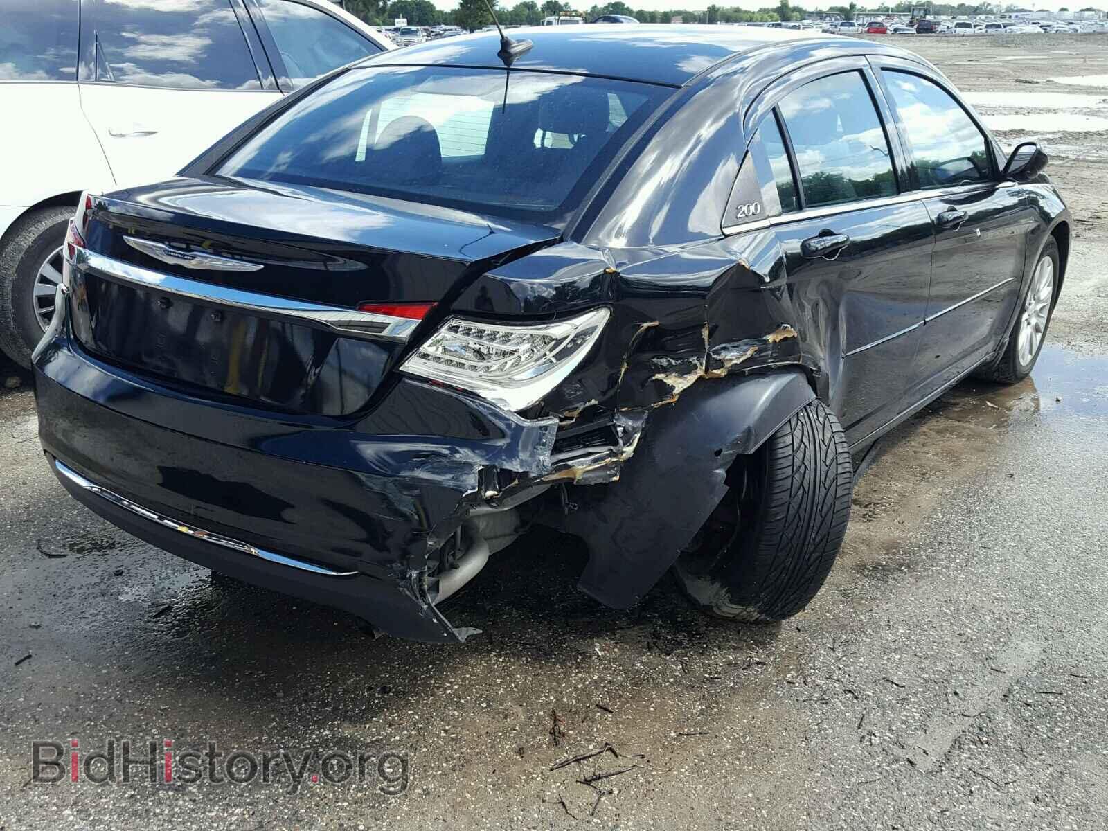 2012 CHRYSLER 200 - VIN: 1C3CCBAB3CN208644 - Фото 4