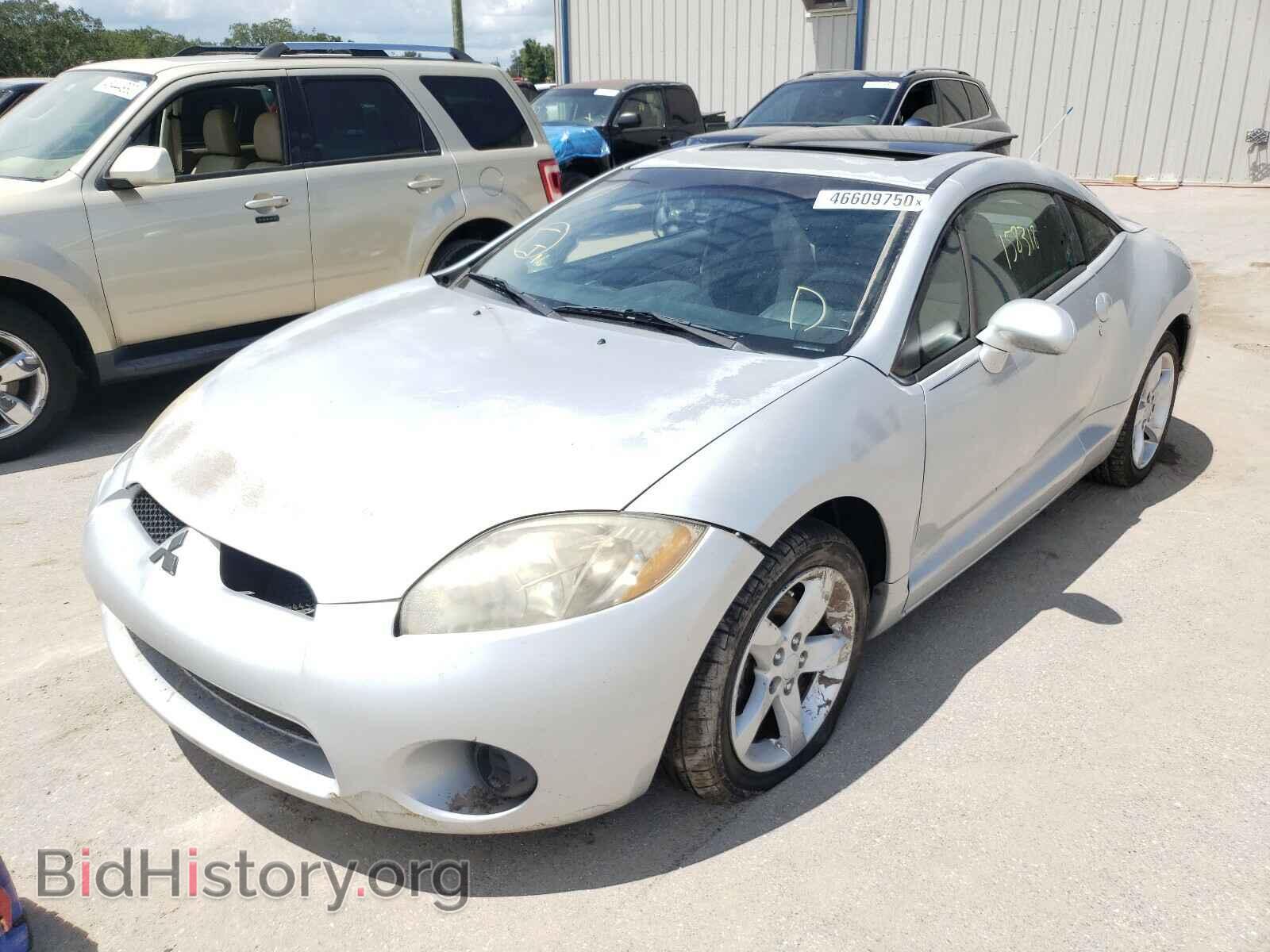 2006 MITSUBISHI ECLIPSE - VIN: 4A3AK24F86E010387 - Фото 2