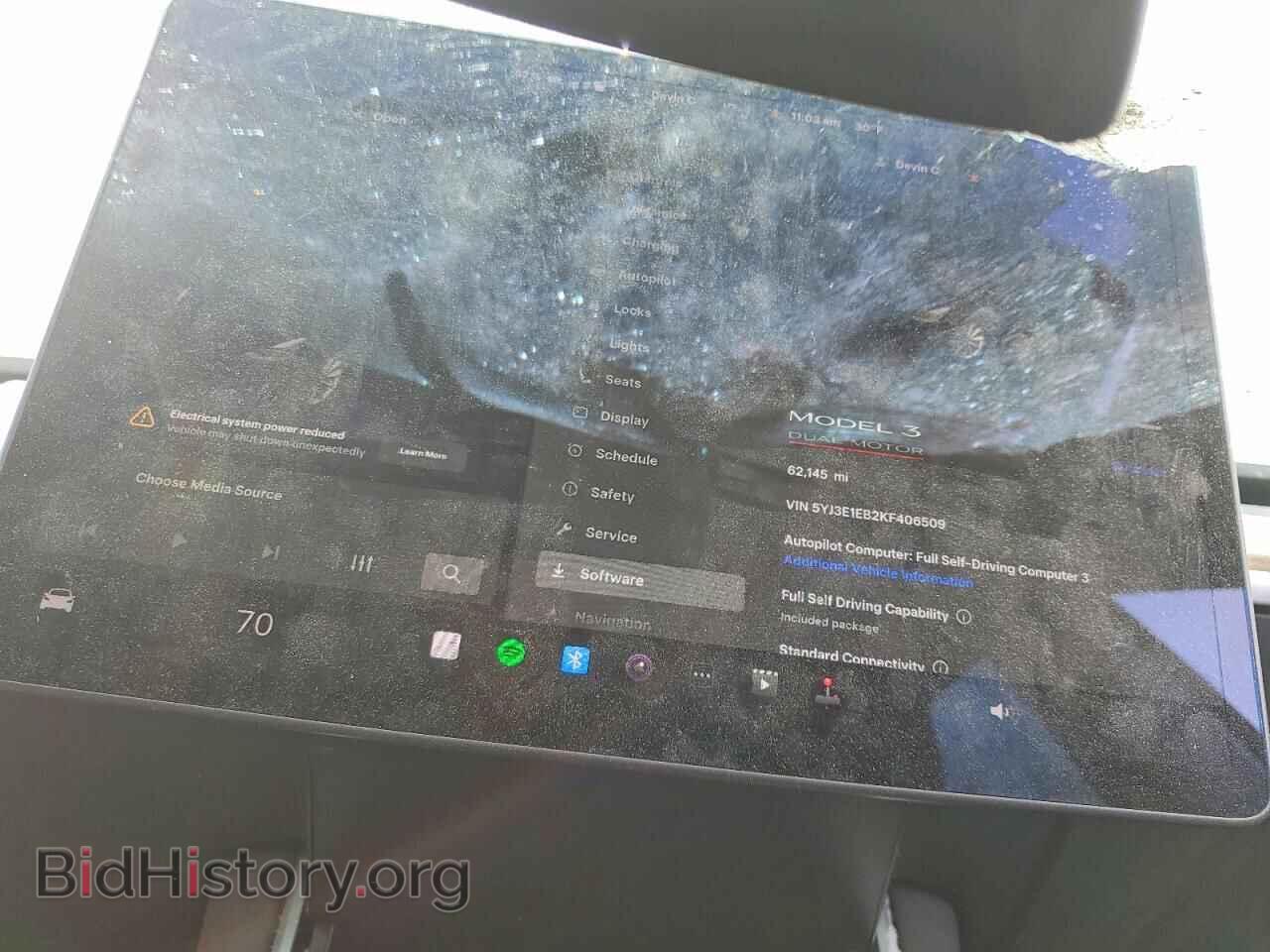 2019 TESLA MODEL 3 - VIN: 5YJ3E1EB2KF406509 - Photo 9