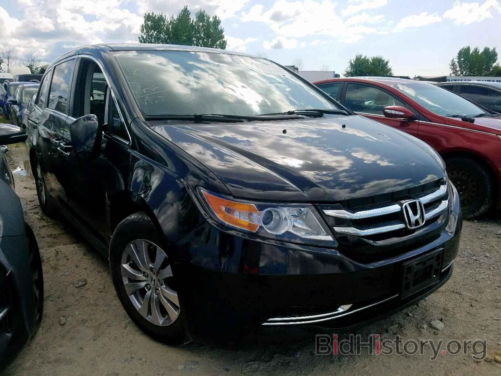 Фотография 5FNRL5H66FB508309 - HONDA ODYSSEY EX 2015