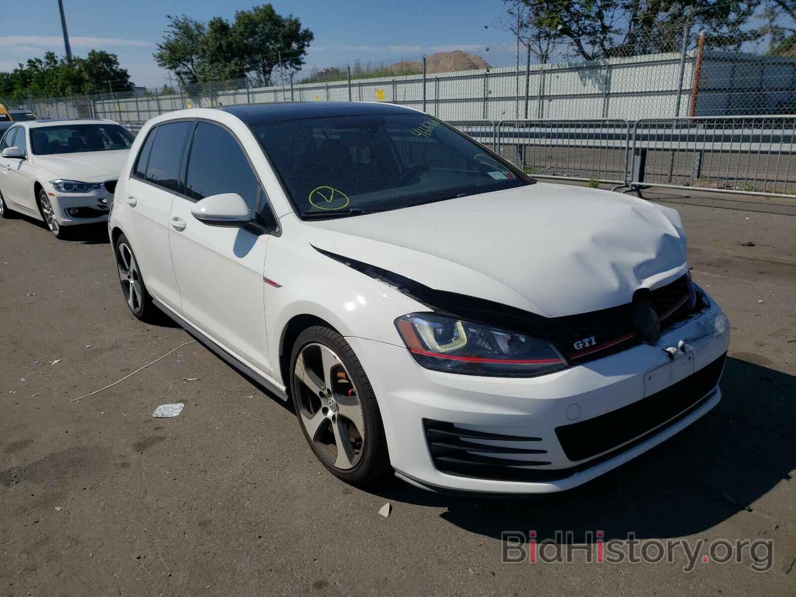 Photo 3VW4T7AUXGM042778 - VOLKSWAGEN GTI 2016