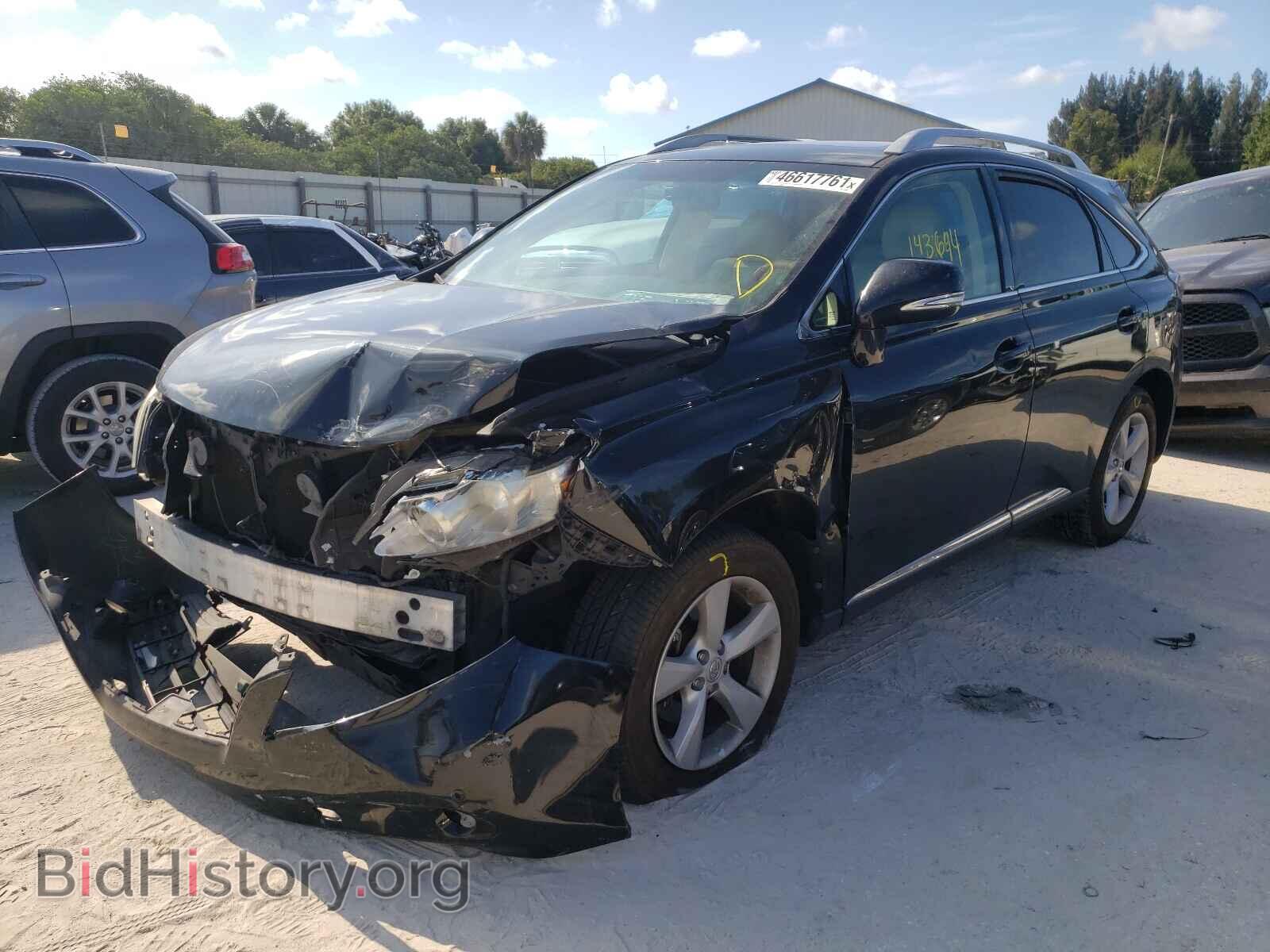 2012 LEXUS RX350 - VIN: 2T2BK1BA6CC147850 - Фото 2