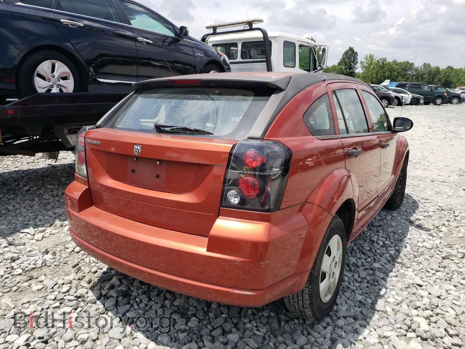 2007 DODGE CALIBER - VIN: 1B3HB28B37D245197 - Фото 4
