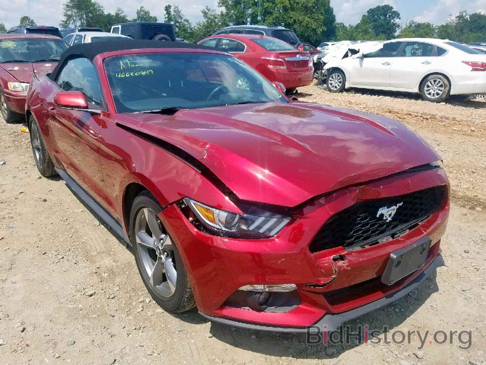 Photo 1FATP8EM1G5230362 - FORD MUSTANG 2016