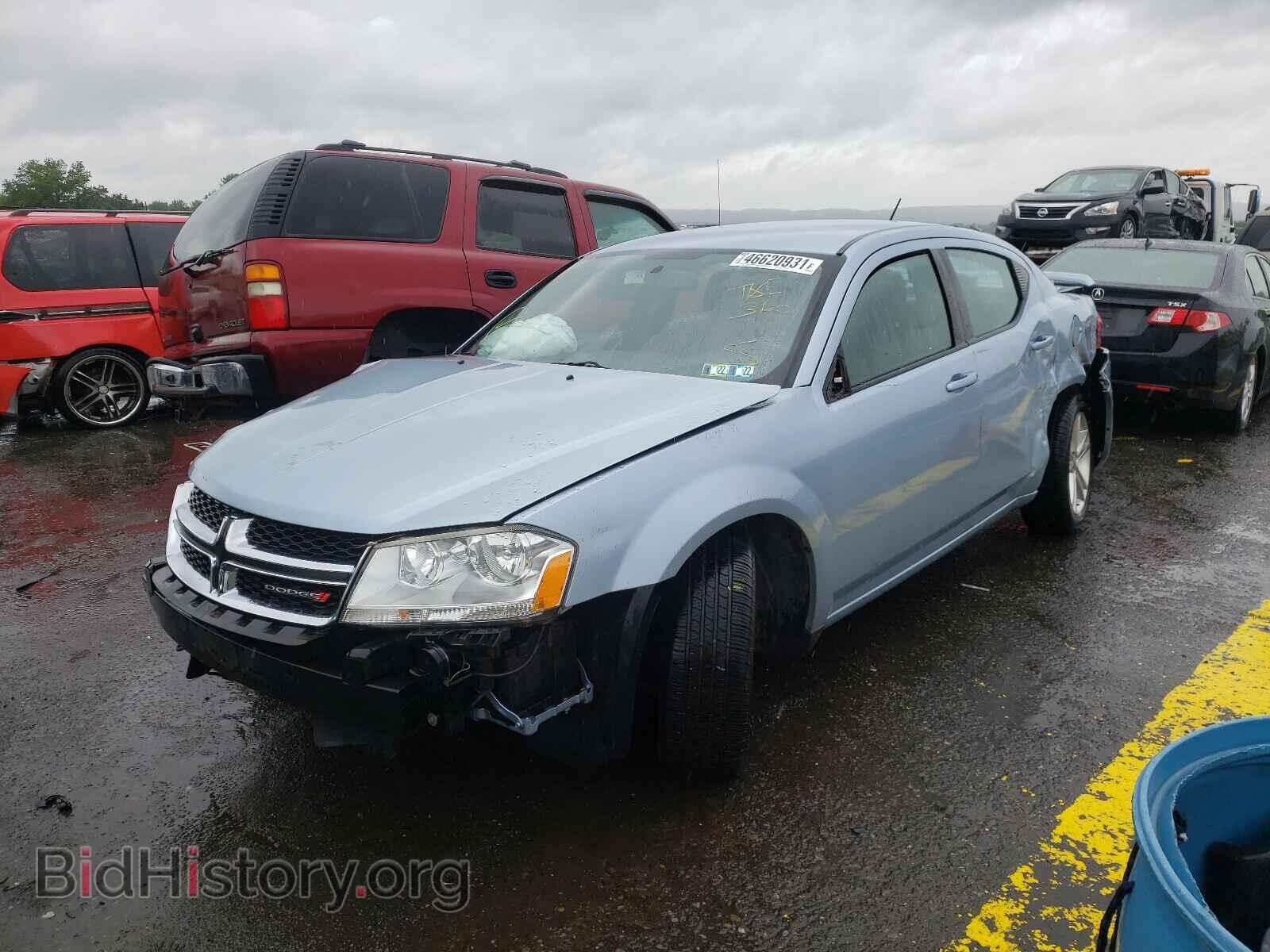 2013 DODGE AVENGER - VIN: 1C3CDZAG0DN549289 - Фото 2