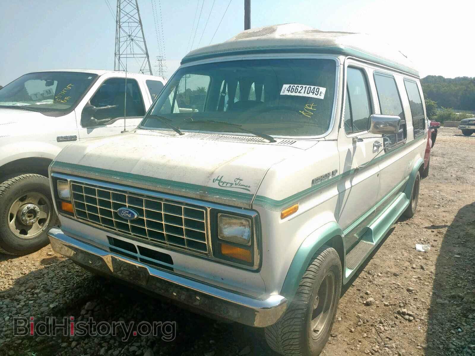 1990 FORD ECONOLINE - VIN: 1FDEE14H7LHA51655 - Фото 2