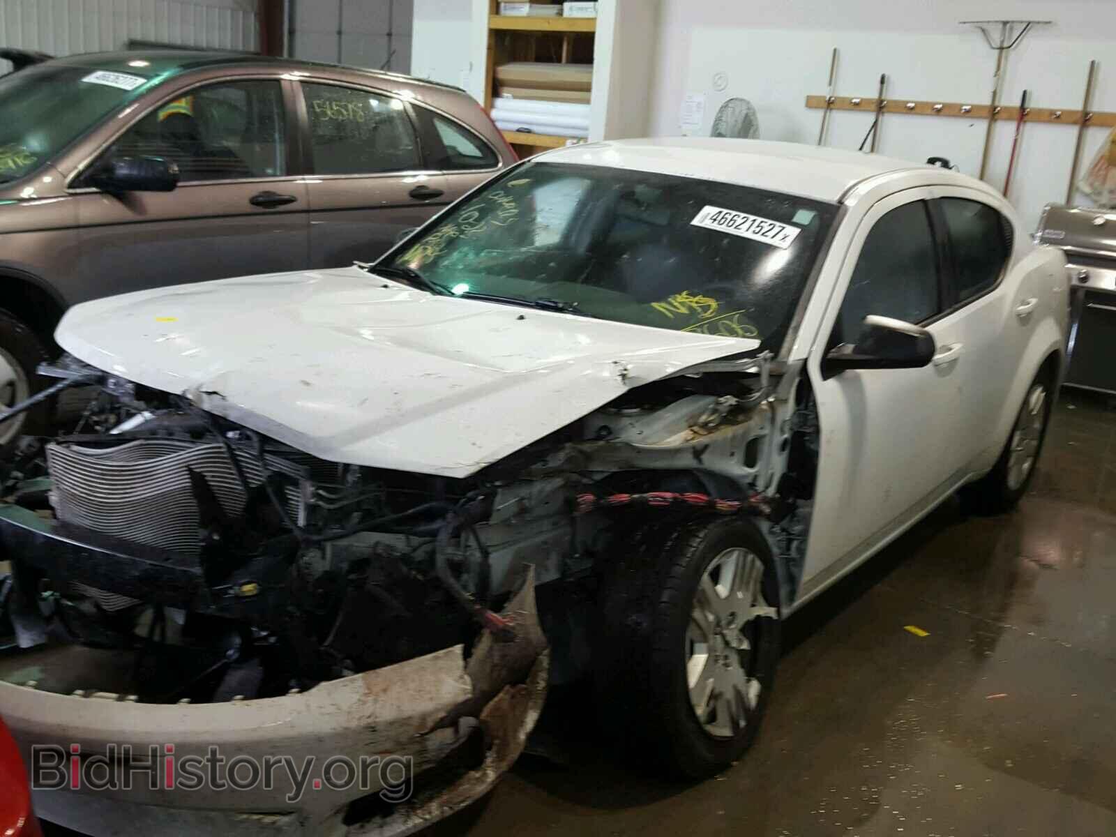 2014 DODGE AVENGER - VIN: 1C3CDZAB2EN188606 - Фото 2