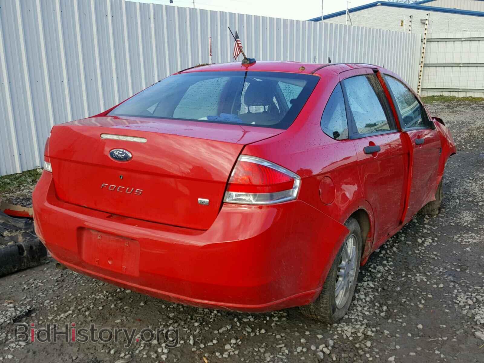 2008 FORD FOCUS - VIN: 1FAHP35N58W187710 - Фото 4