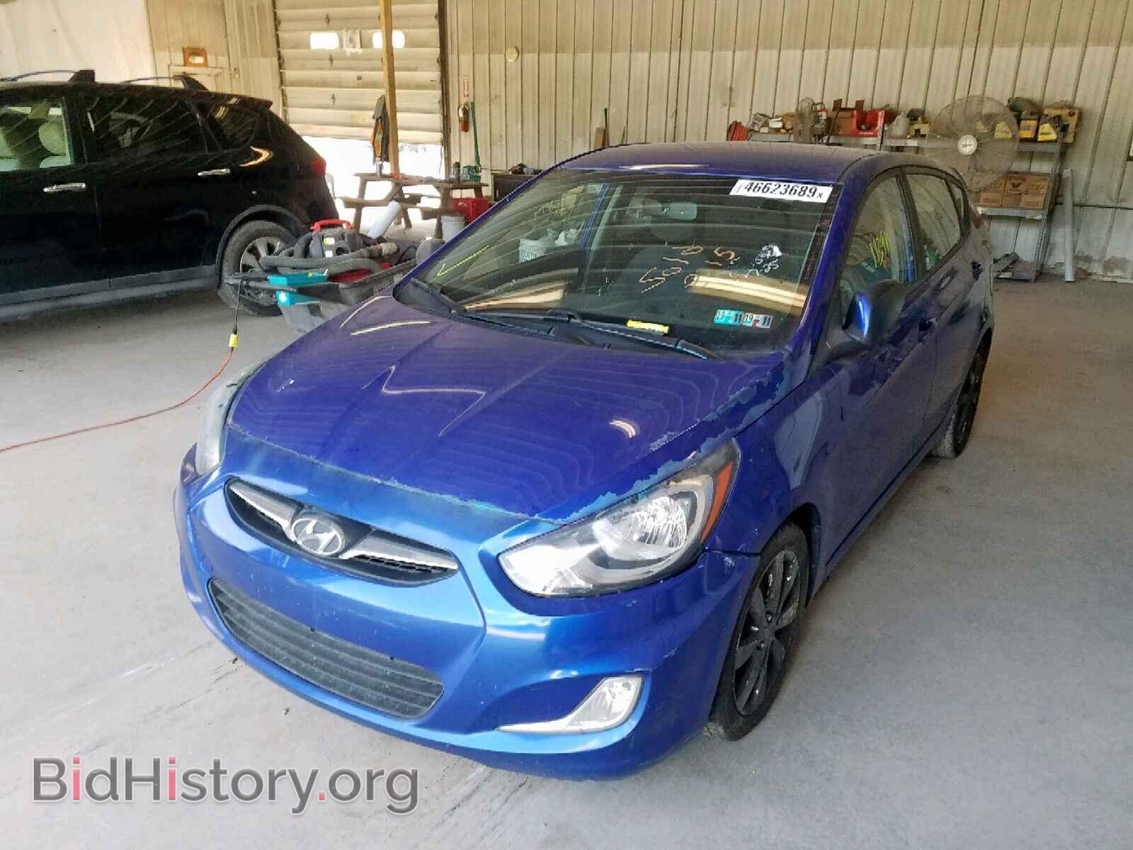 2012 HYUNDAI ACCENT - VIN: KMHCU5AE2CU024396 - Фото 2