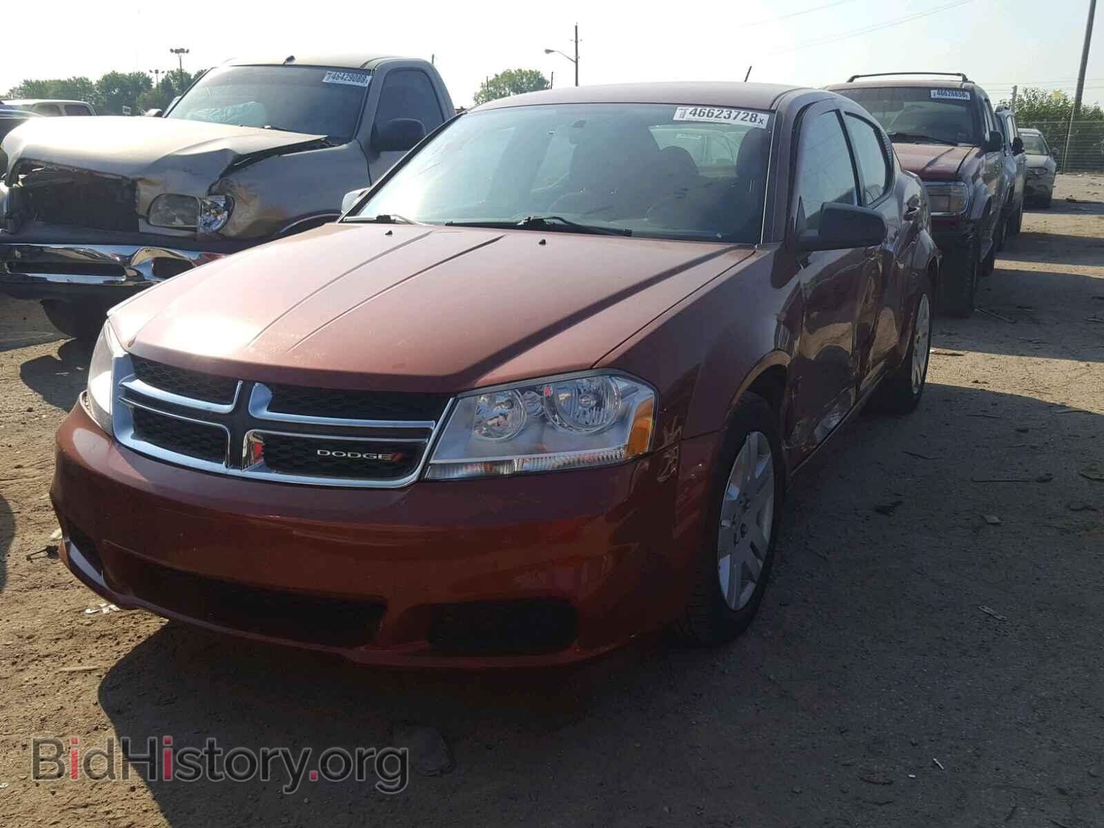 2012 DODGE AVENGER - VIN: 1C3CDZAB8CN280008 - Фото 2