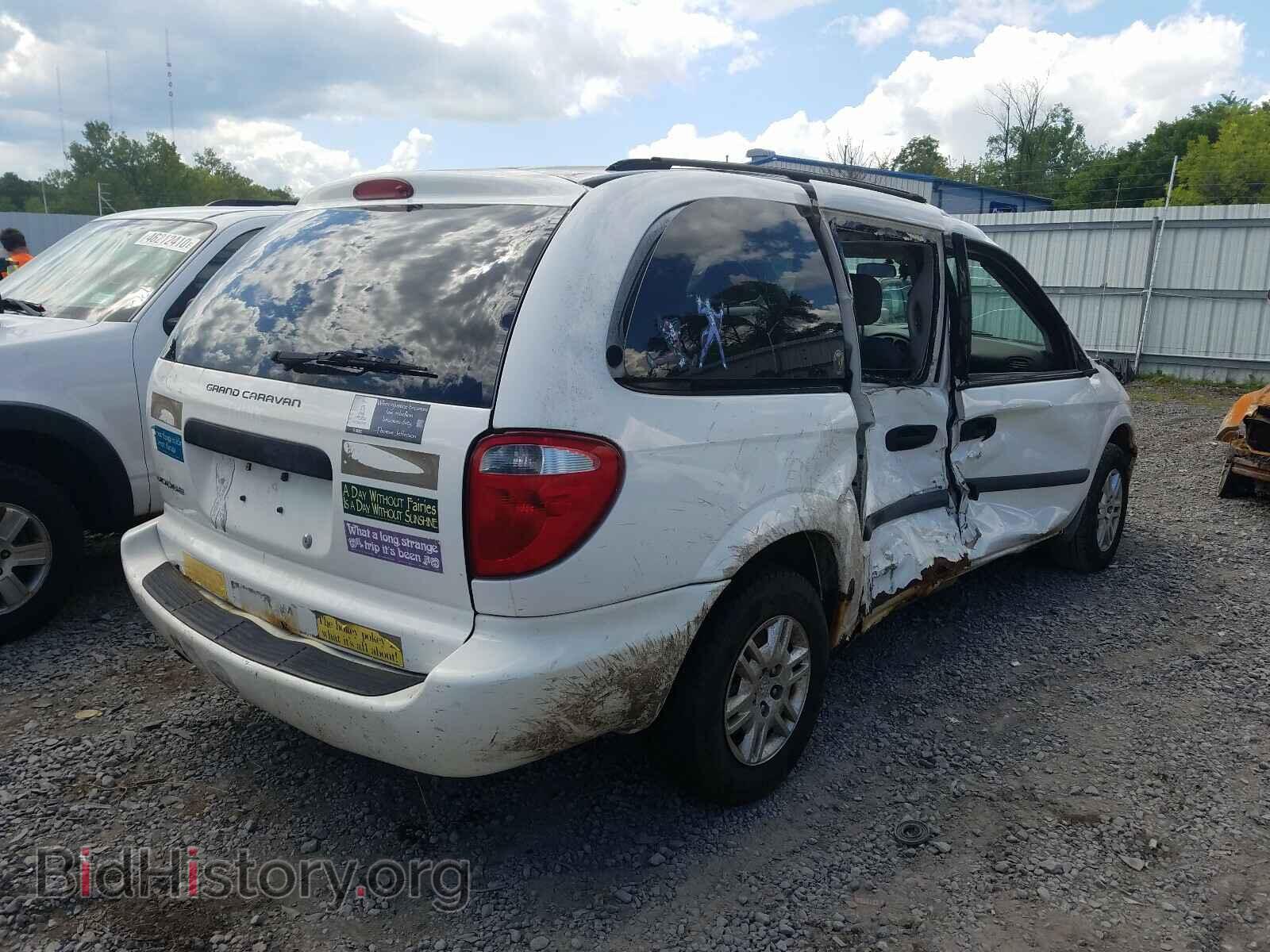 2007 DODGE CARAVAN - VIN: 1D4GP24R47B128385 - Фото 4