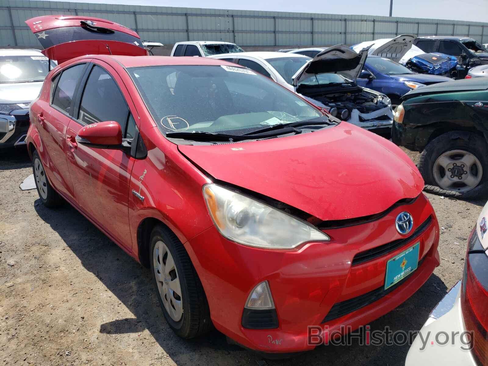 Photo JTDKDTB39C1011177 - TOYOTA PRIUS 2012