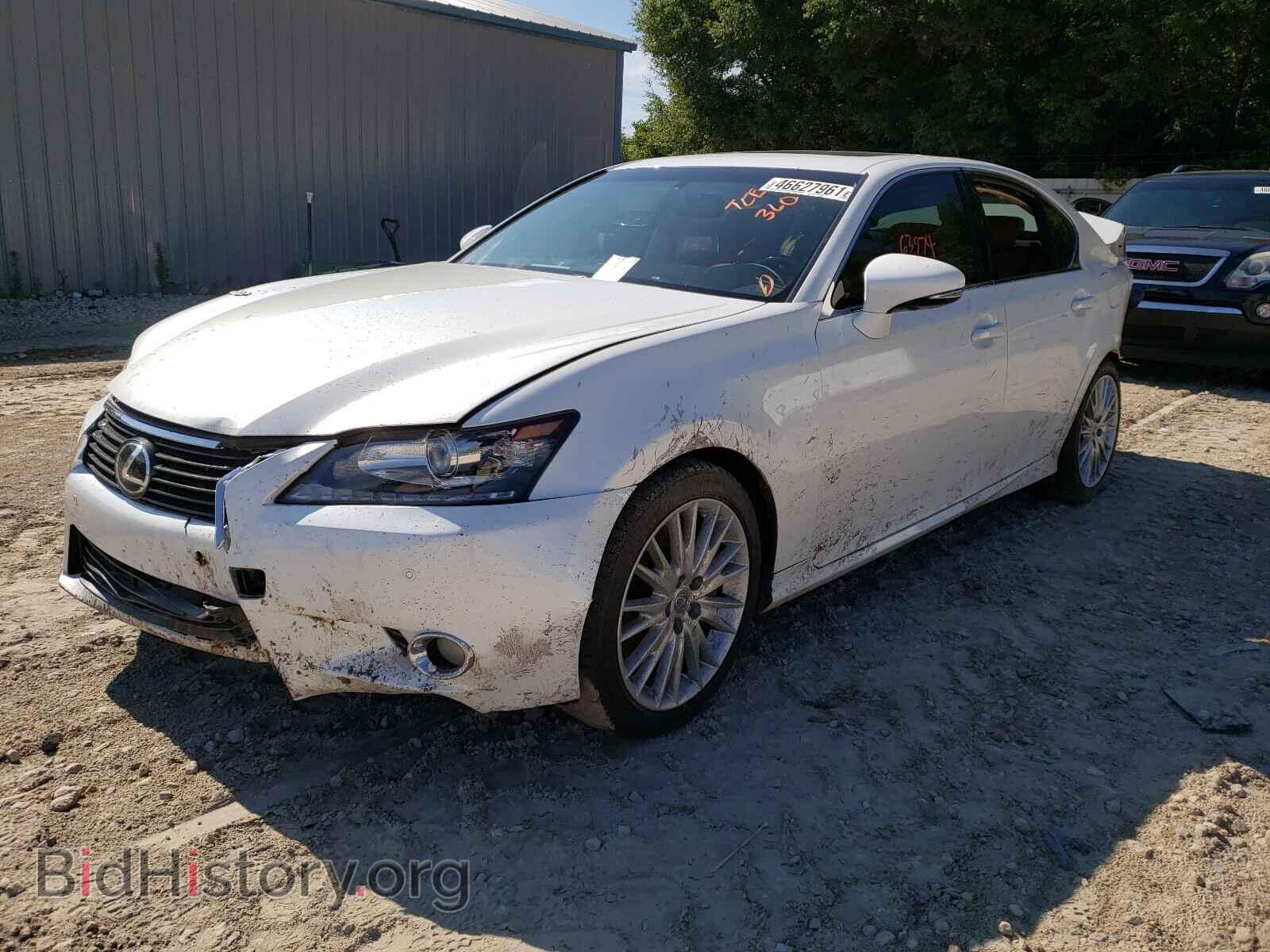 2013 LEXUS GS350 - VIN: JTHBE1BLXD5013790 - Фото 2
