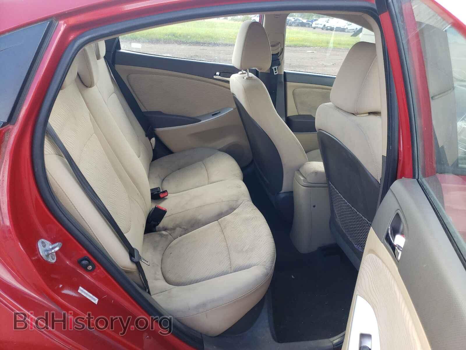 2012 HYUNDAI ACCENT - VIN: KMHCU4AE7CU078562 - Фото 6