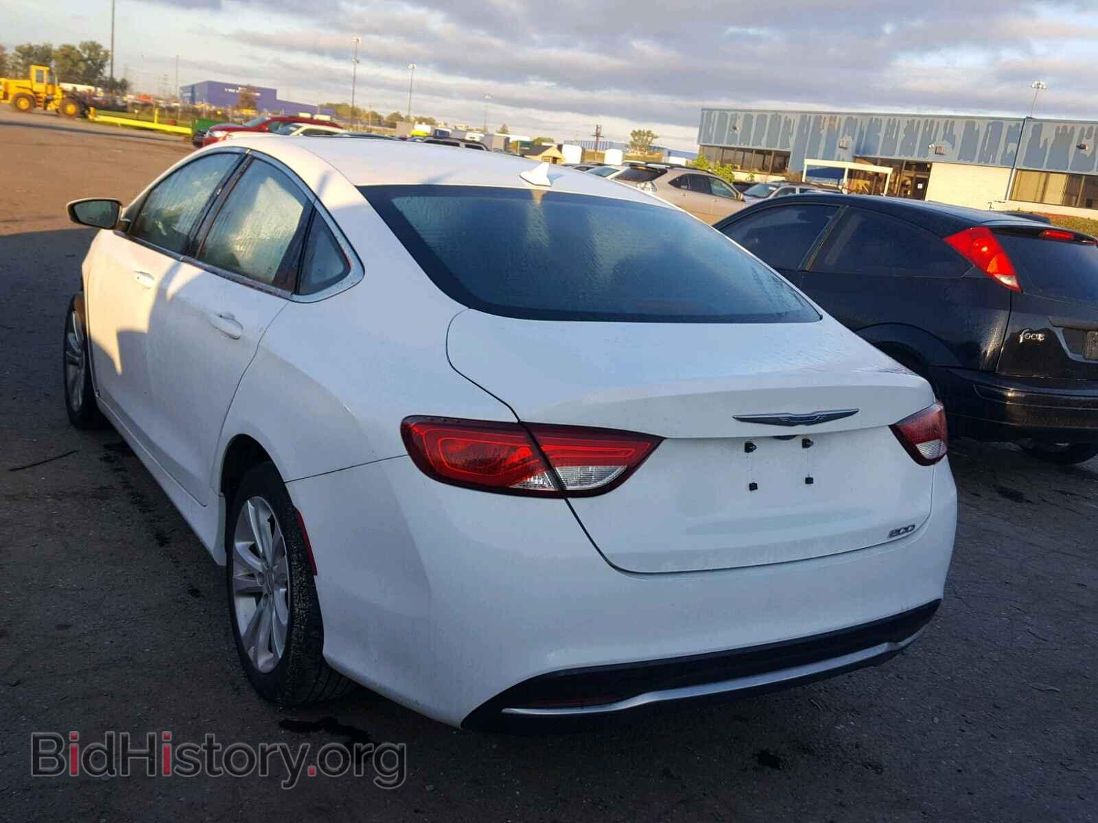 2015 CHRYSLER 200 - VIN: 1C3CCCAB1FN610883 - Фото 3