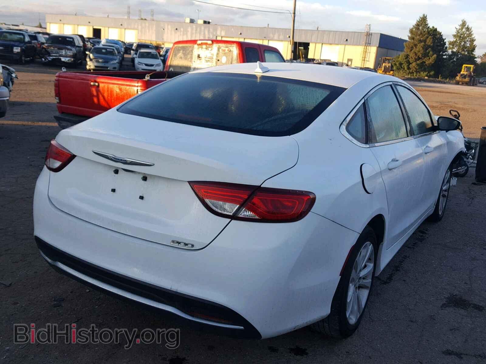 2015 CHRYSLER 200 - VIN: 1C3CCCAB1FN610883 - Фото 4