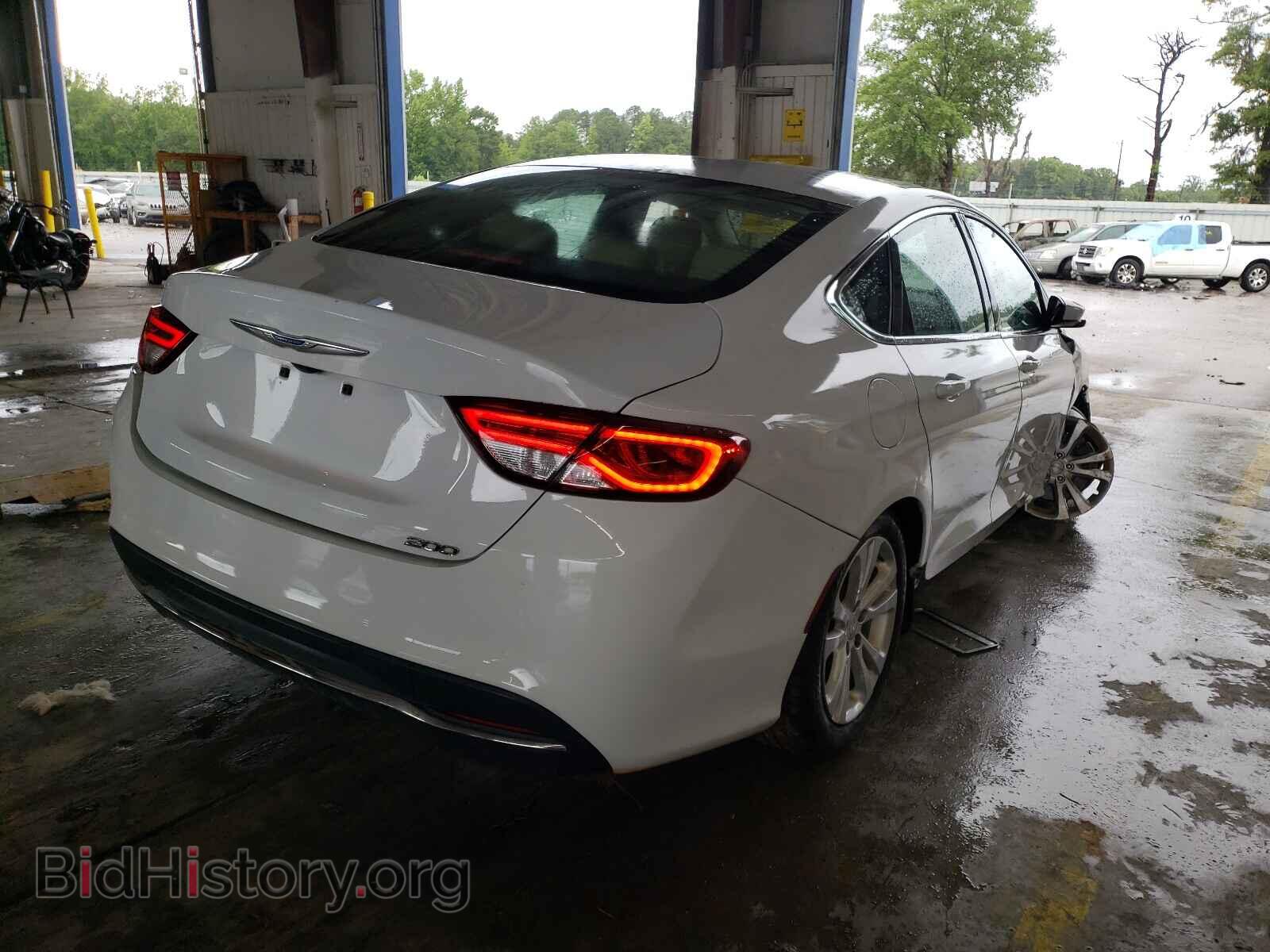 2016 CHRYSLER 200 - VIN: 1C3CCCABXGN104180 - Фото 4