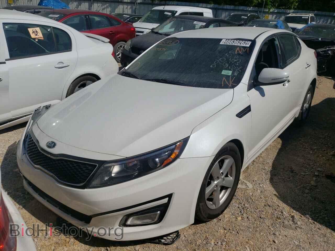 2015 KIA OPTIMA - VIN: KNAGM4A76F5570874 - Фото 2