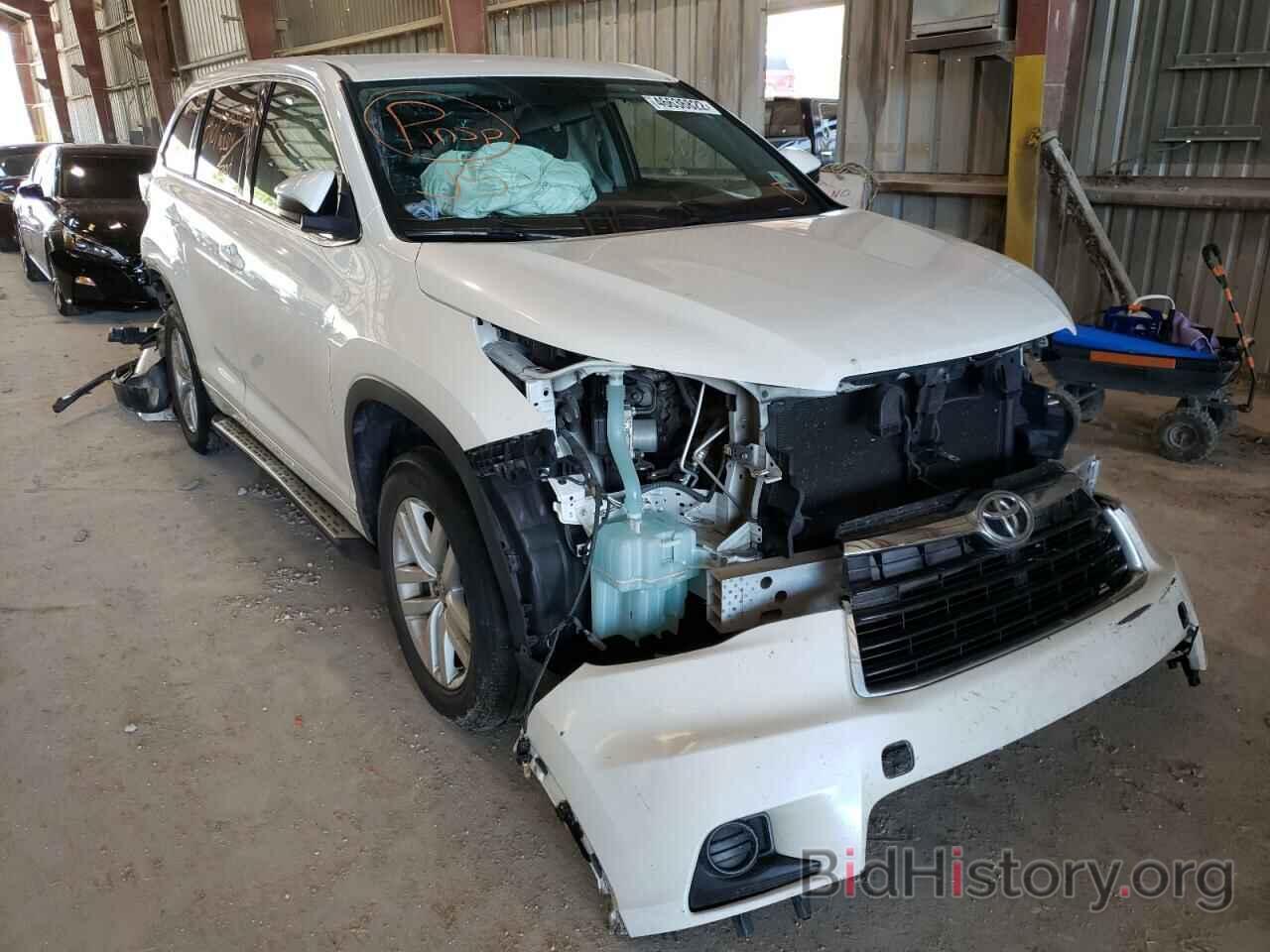 Photo 5TDZARFHXFS011406 - TOYOTA HIGHLANDER 2015