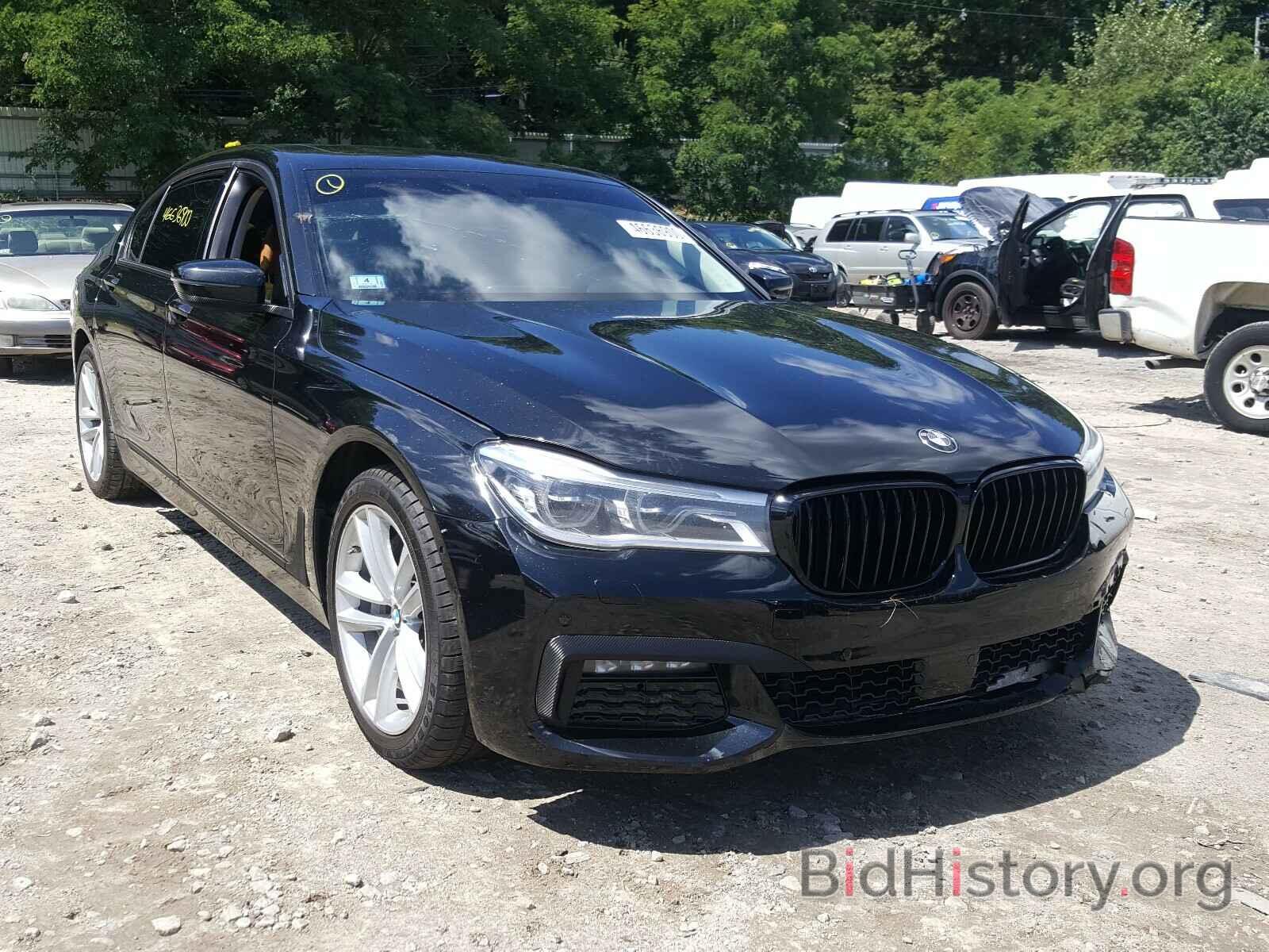 Фотография WBA7F2C56GG417377 - BMW 7 SERIES 2016