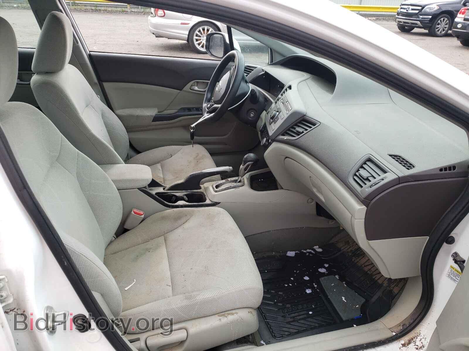 2012 HONDA CIVIC - VIN: 2HGFB2F55CH307328 - Фото 5