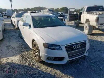 2012 Audi A4 A4 Premium, white — VIN WAUWFBFL0CA025093, Copart