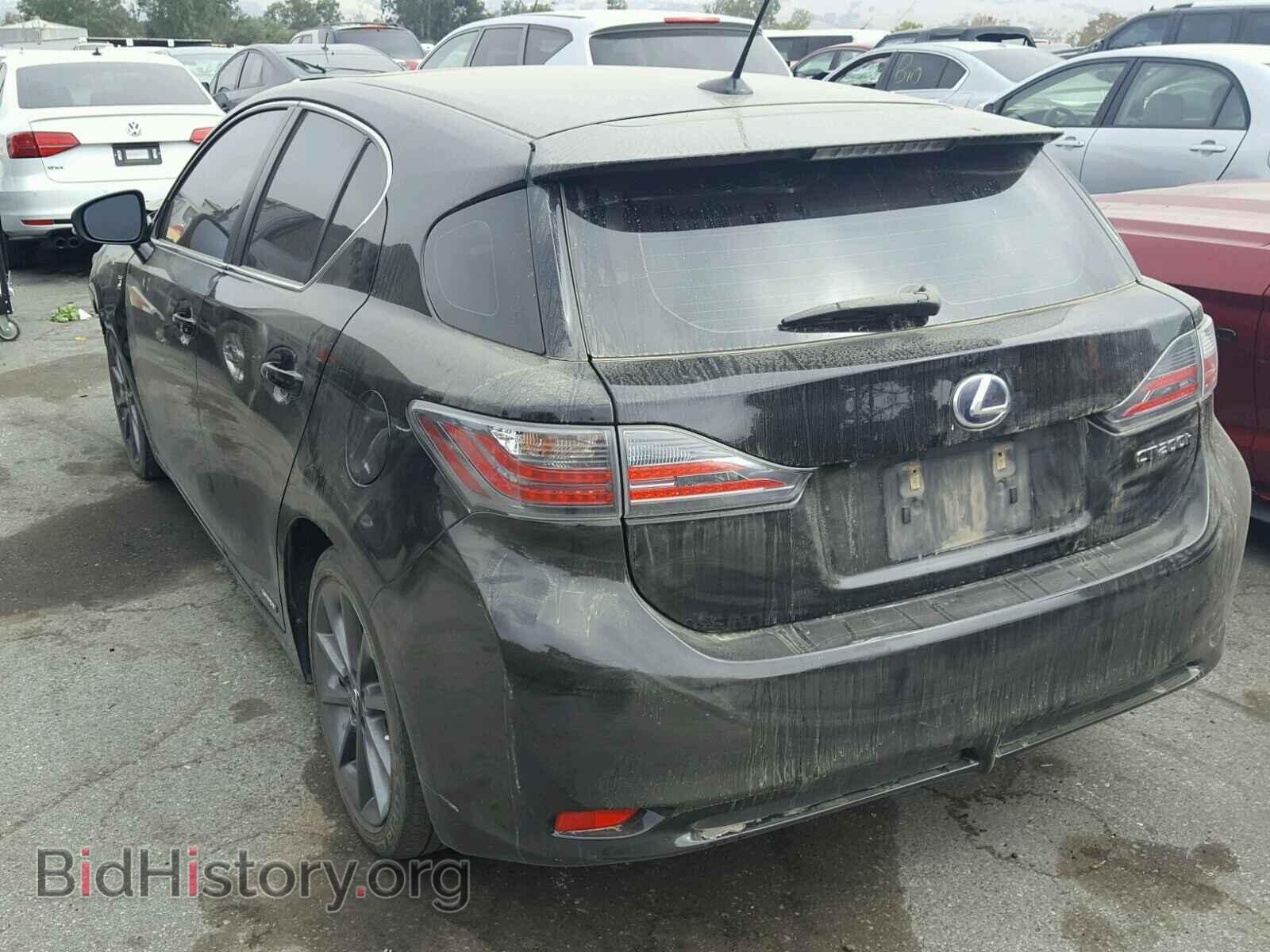 2013 LEXUS CT 200 - VIN: JTHKD5BH2D2129766 - Фото 3