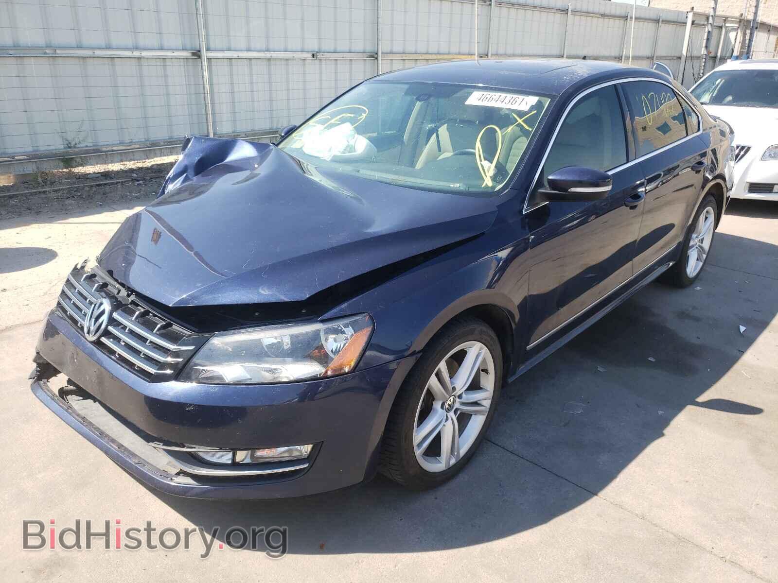 2013 VOLKSWAGEN PASSAT - VIN: 1VWCN7A34DC083577 - Фото 2