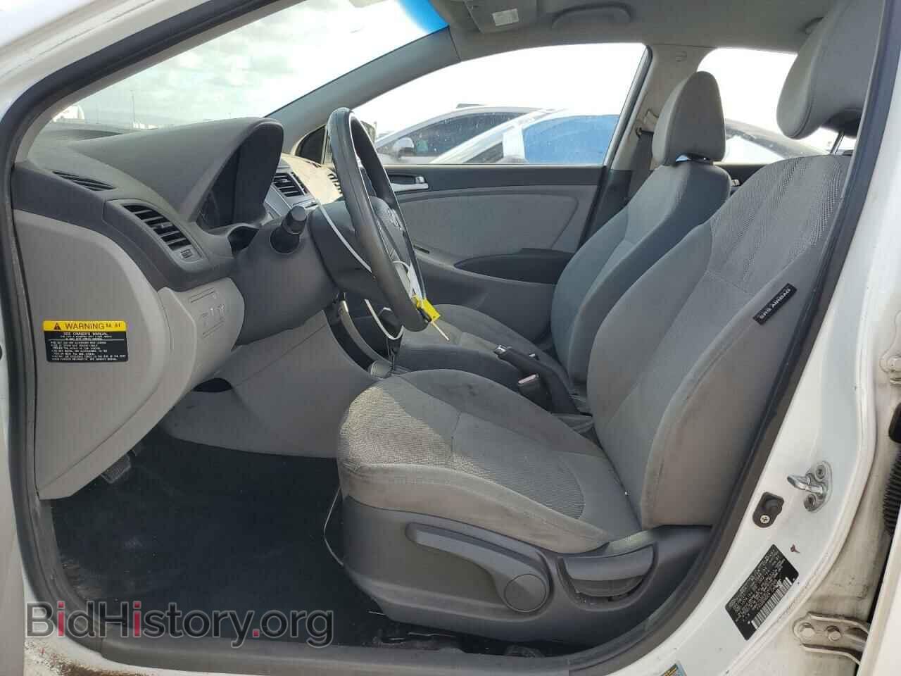 2012 HYUNDAI ACCENT - VIN: KMHCT5AE8CU037995 - Фото 7