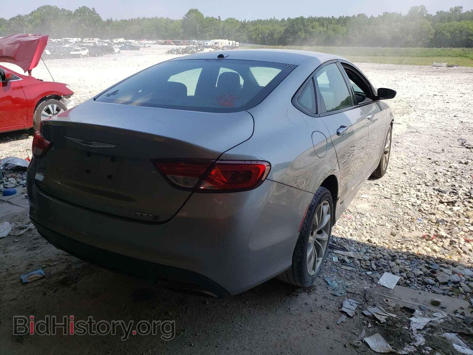 2015 CHRYSLER 200 - VIN: 1C3CCCBB0FN619590 - Фото 4