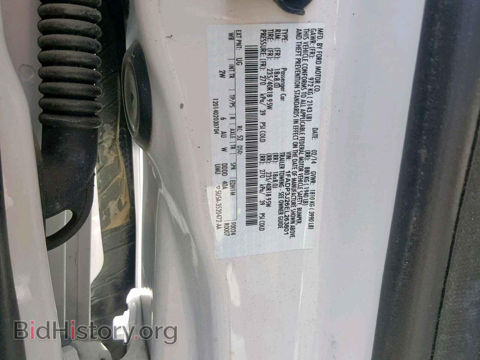 2014 FORD FOCUS - VIN: 1FADP3J26EL263801 - Photo 10