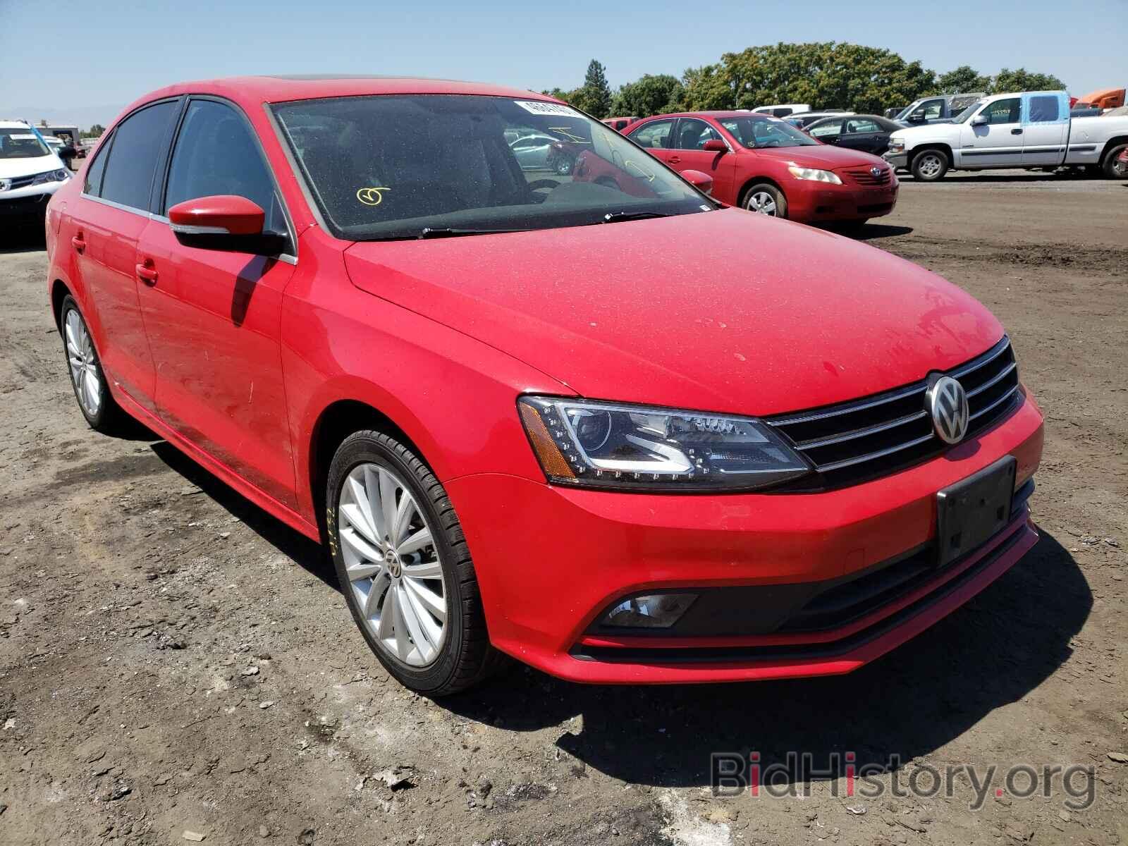 Photo 3VWD17AJ9FM357825 - VOLKSWAGEN JETTA 2015