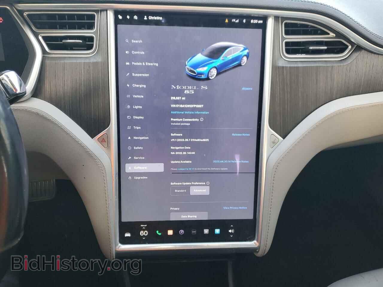 2013 TESLA MODEL S - VIN: 5YJSA1CN1DFP13807 - Photo 9