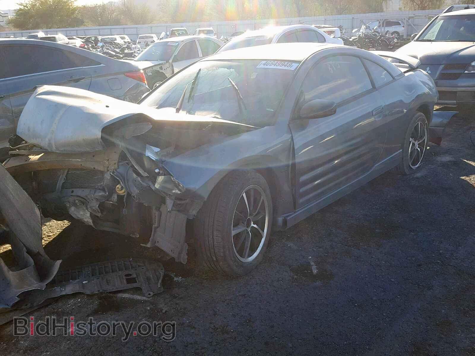 2000 MITSUBISHI ECLIPSE - VIN: 4A3AC84LXYE153687 - Фото 2