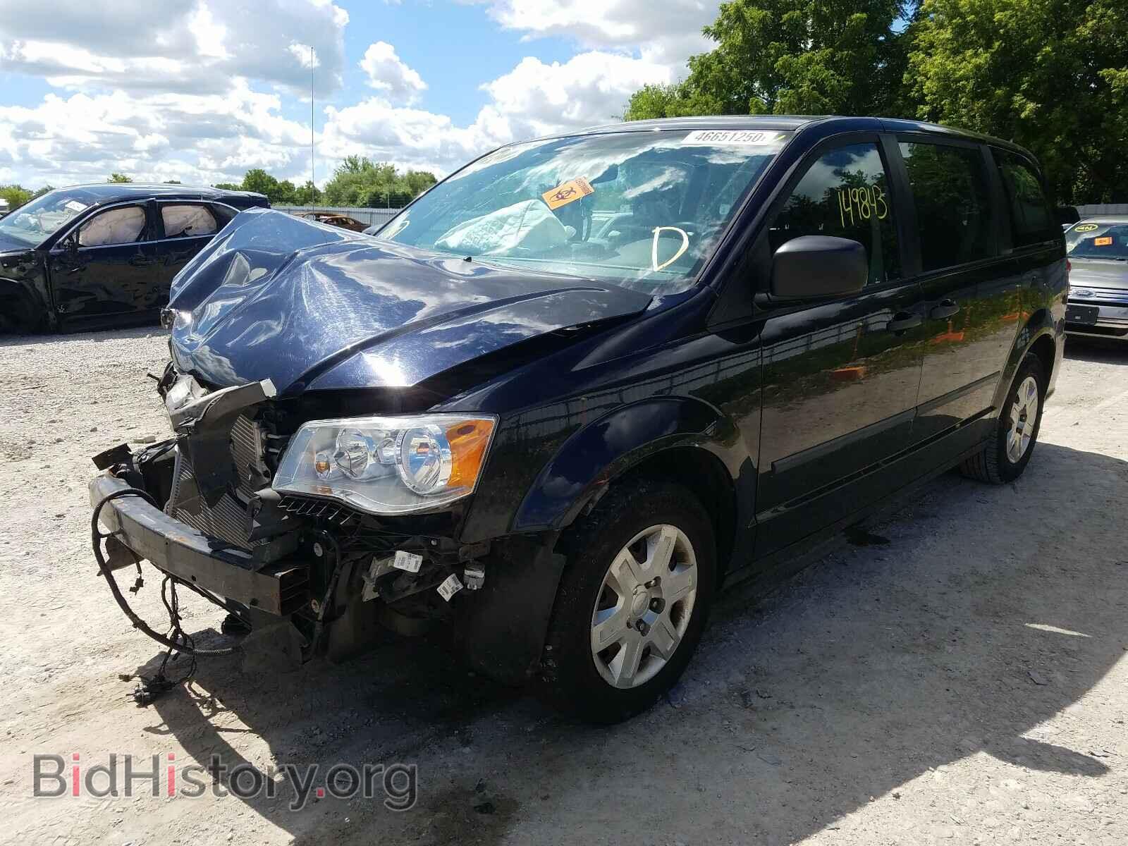 2011 DODGE CARAVAN - VIN: 2D4RN4DG1BR653990 - Фото 2