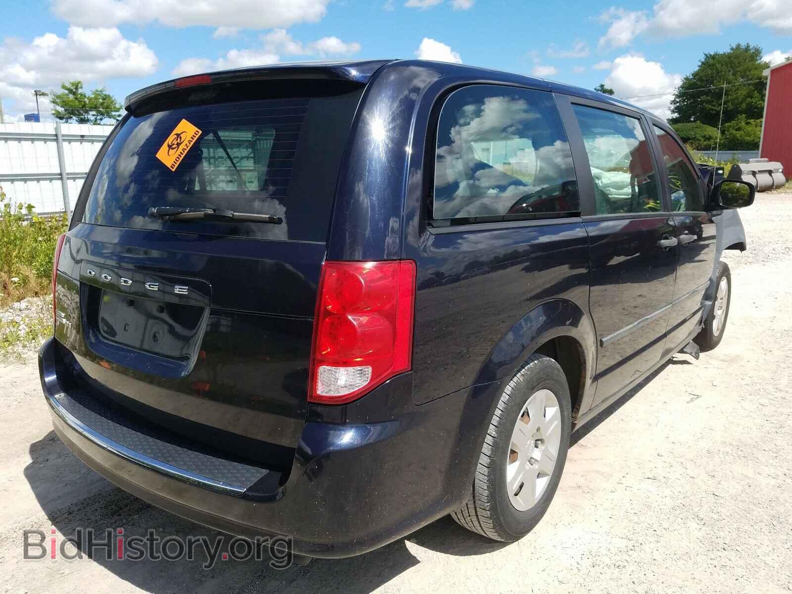 2011 DODGE CARAVAN - VIN: 2D4RN4DG1BR653990 - Фото 4