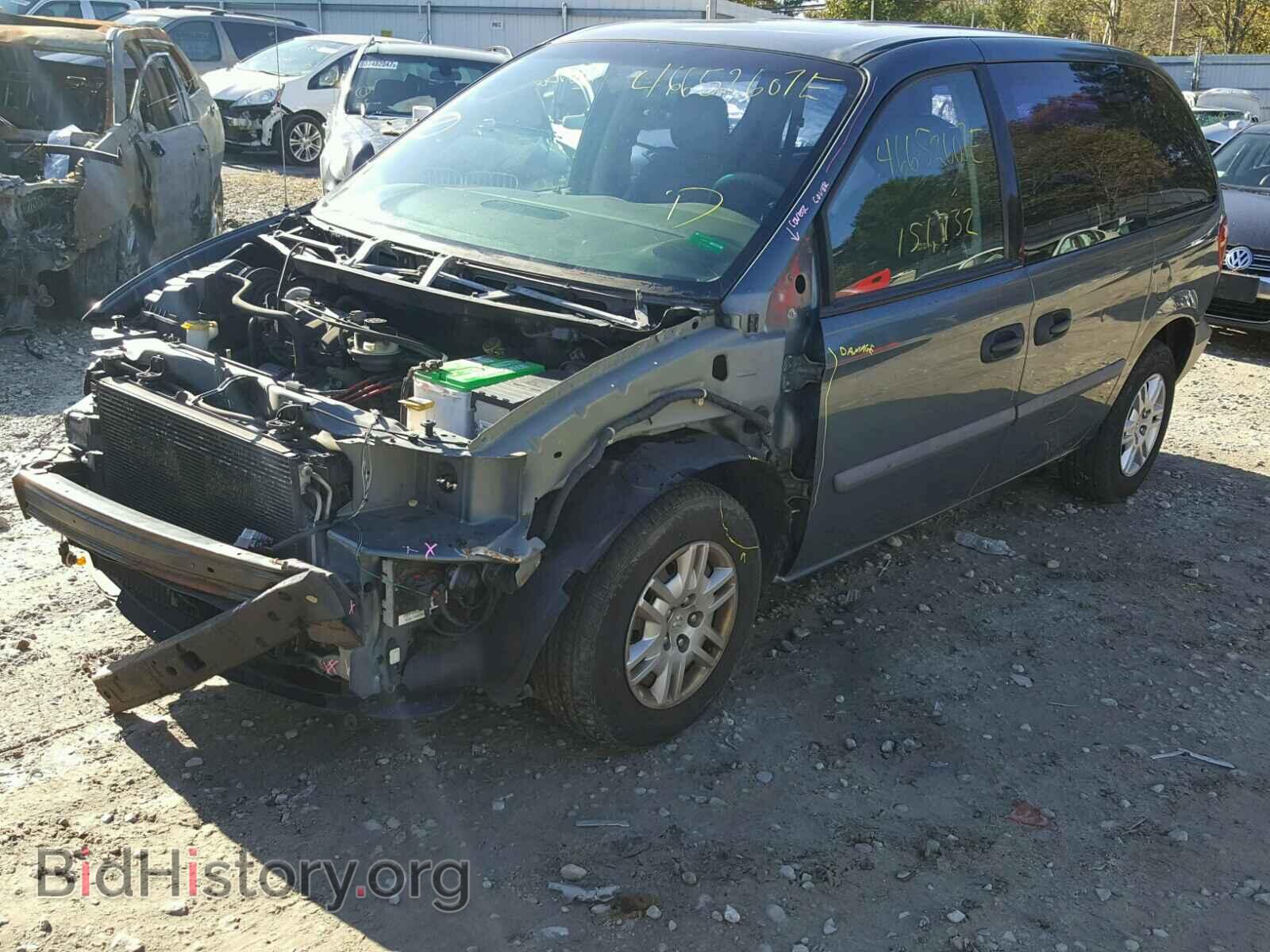 2007 DODGE CARAVAN - VIN: 1D4GP25R57B227652 - Фото 2