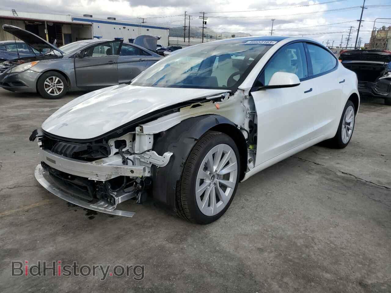 Photo 5YJ3E1EA1MF057501 - TESLA MODEL 3 2021