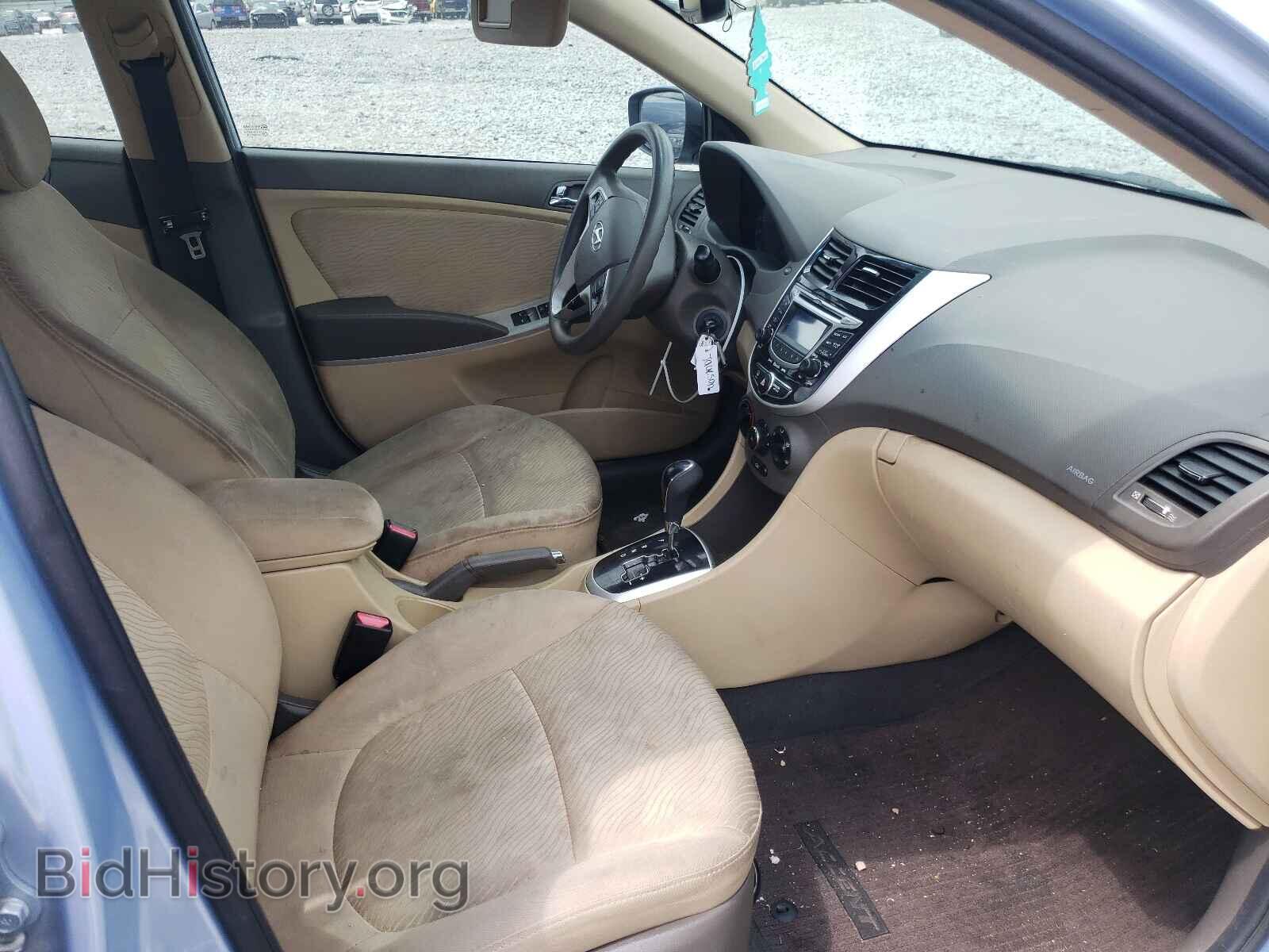 2013 HYUNDAI ACCENT - VIN: KMHCU4AE6DU354506 - Фото 5