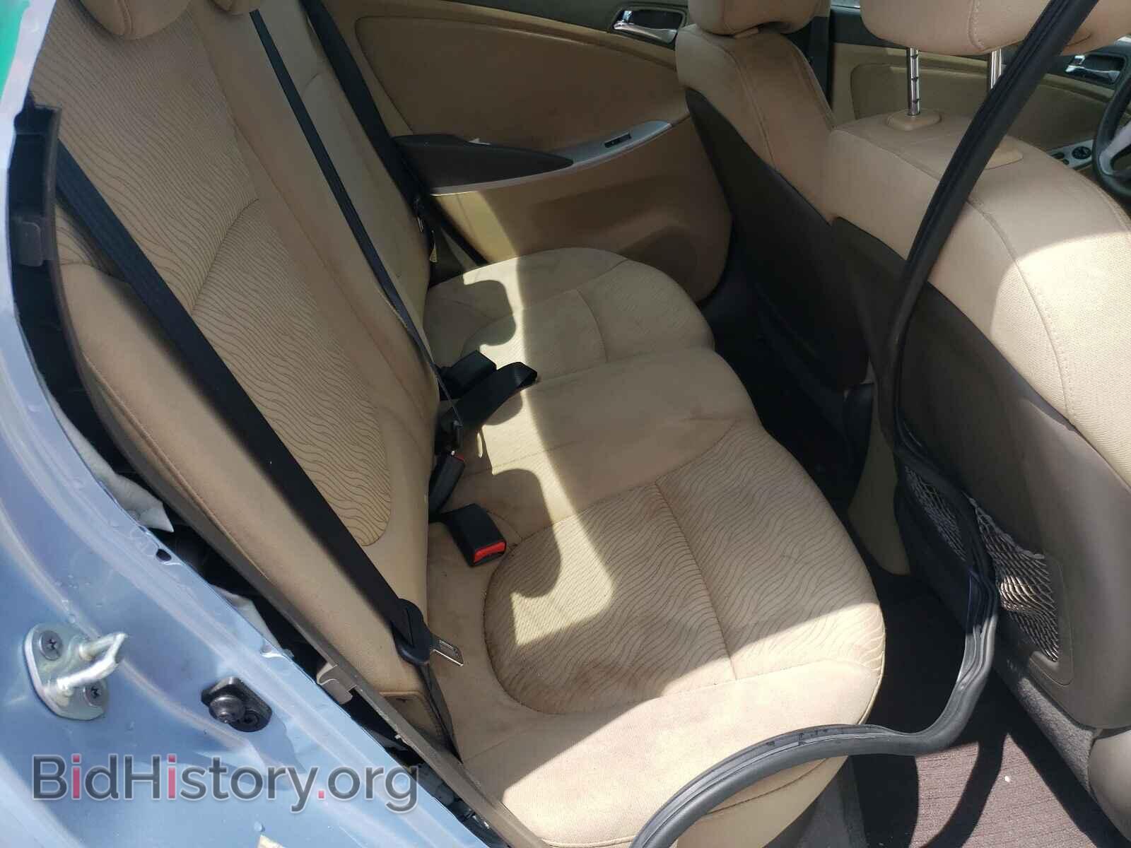 2013 HYUNDAI ACCENT - VIN: KMHCU4AE6DU354506 - Фото 6