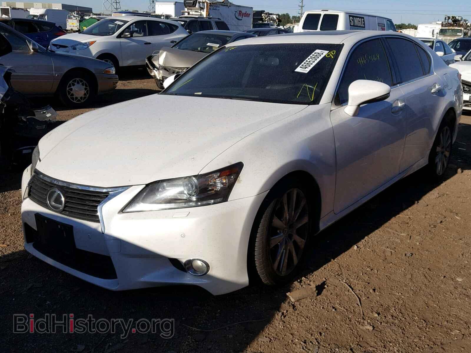 2013 LEXUS GS350 - VIN: JTHCE1BL0D5000762 - Фото 2