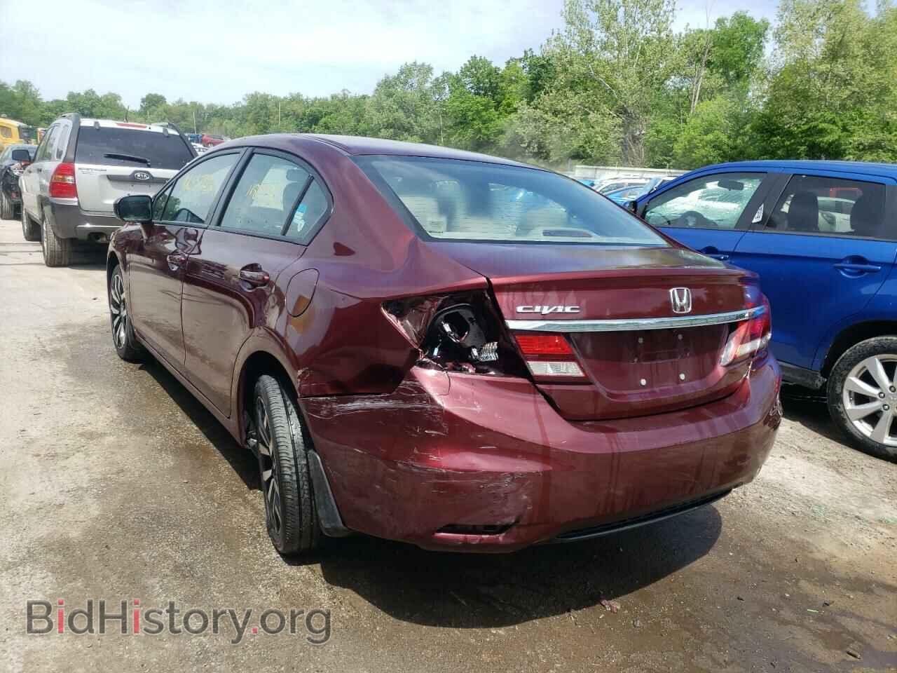 2014 HONDA CIVIC - VIN: 2HGFB2F98EH500241 - Фото 3
