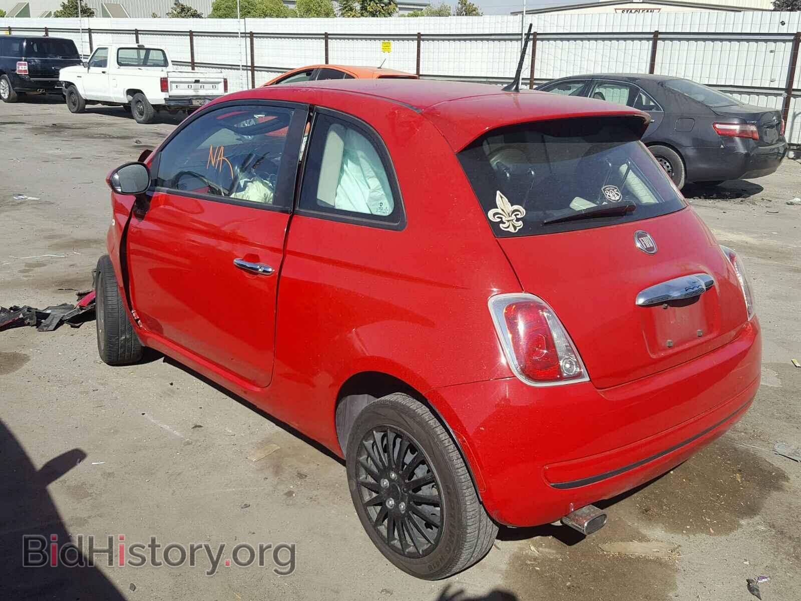 2013 FIAT 500 - VIN: 3C3CFFAR5DT604801 - Фото 3
