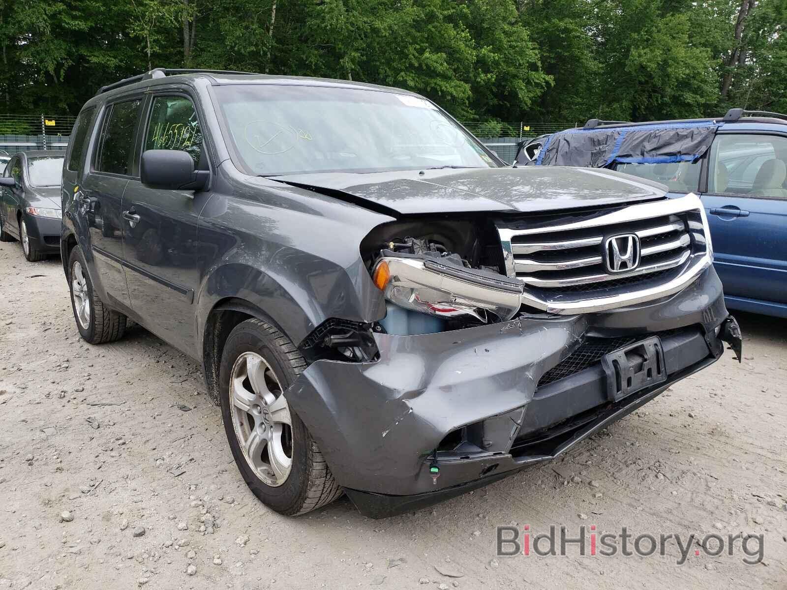 Photo 5FNYF4H51CB062201 - HONDA PILOT 2012